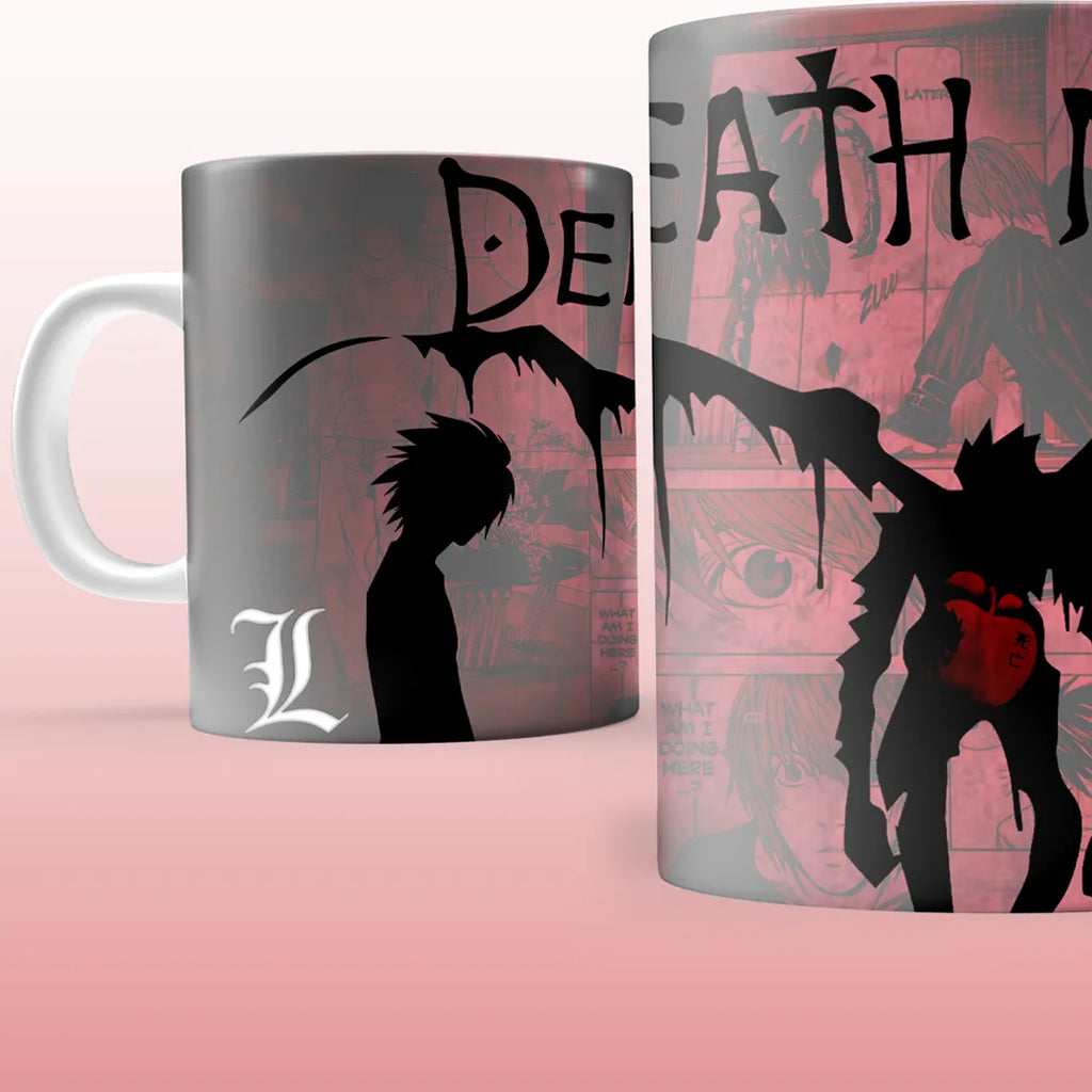 L X KIRA DEATH NOTE MUG