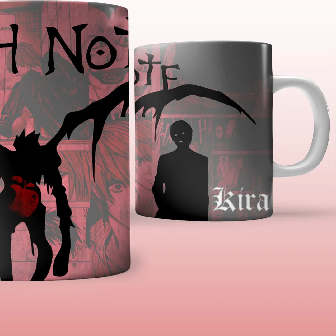 L X KIRA DEATH NOTE MUG
